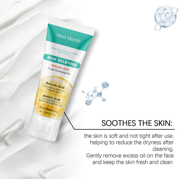 Salicylate Acne Facial Cleanser Moisturizing - Image 5