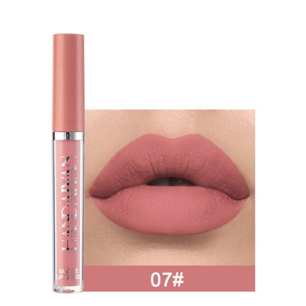 Matte Non-stick Cup Lip Gloss, Non-fading Matte Liquid Lipstick - Image 4