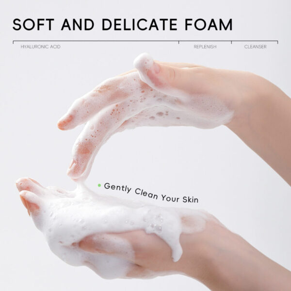 Hyaluronic Acid Facial Cleanser Face Cleaning - Image 5