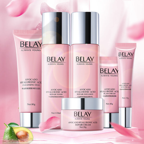Avocado Hyaluronic Acid Moisturizing And Nourishing Skin Care Product Set - Image 5