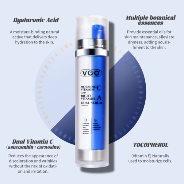 Morning Vitamin C And Night Vitamin A Dual Serum - Image 4