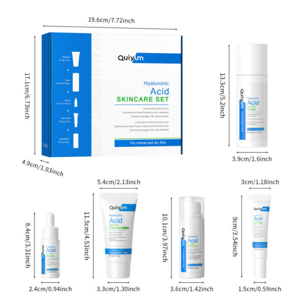 Hyaluronic Acid Skin Care Set 5-piece Set - Image 5