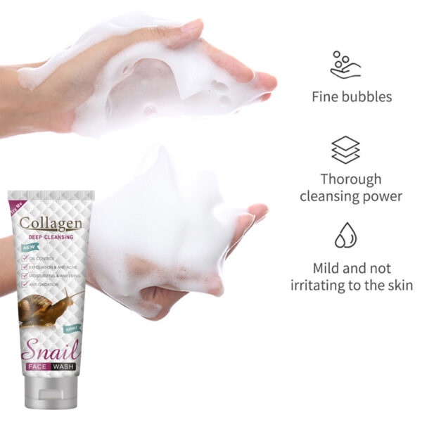 Collagen Snail Pore Cleansing Cleanser - Image 5