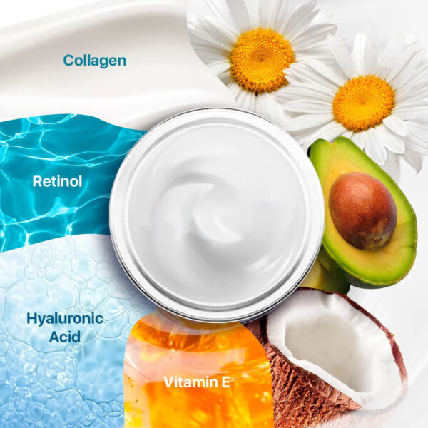 Nownoon Collagen Retinol Hyaluronic Acid Cream - Image 3