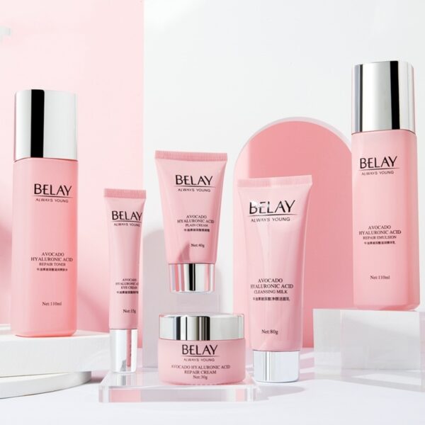 Avocado Hyaluronic Acid Moisturizing And Nourishing Skin Care Product Set - Image 3