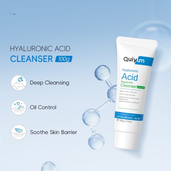 Hyaluronic Acid Facial Cleanser Face Cleaning - Image 4