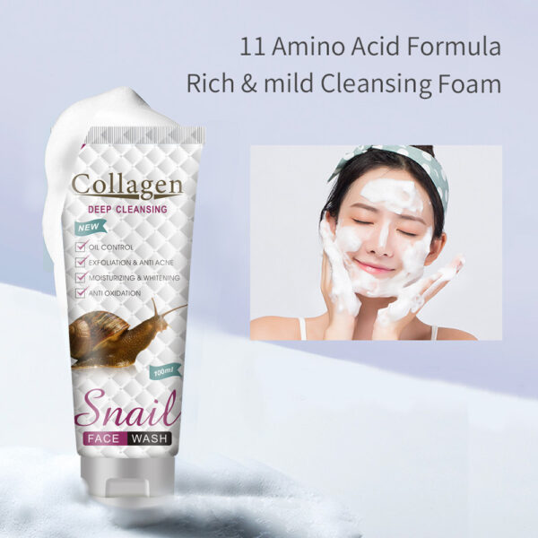 Collagen Snail Pore Cleansing Cleanser - Image 3