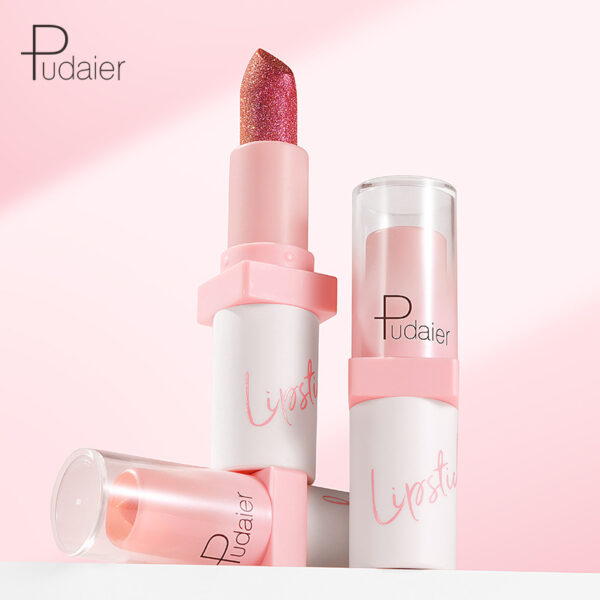 Metal Pearlescent Lipstick Lip Lacquer - Image 5
