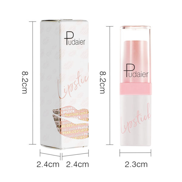Metal Pearlescent Lipstick Lip Lacquer - Image 4