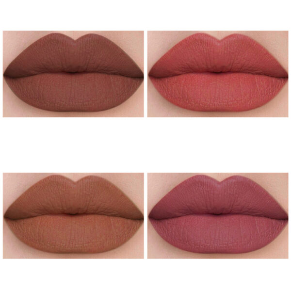 12 Color Matte Lipstick Lip Liner Suit - Image 2