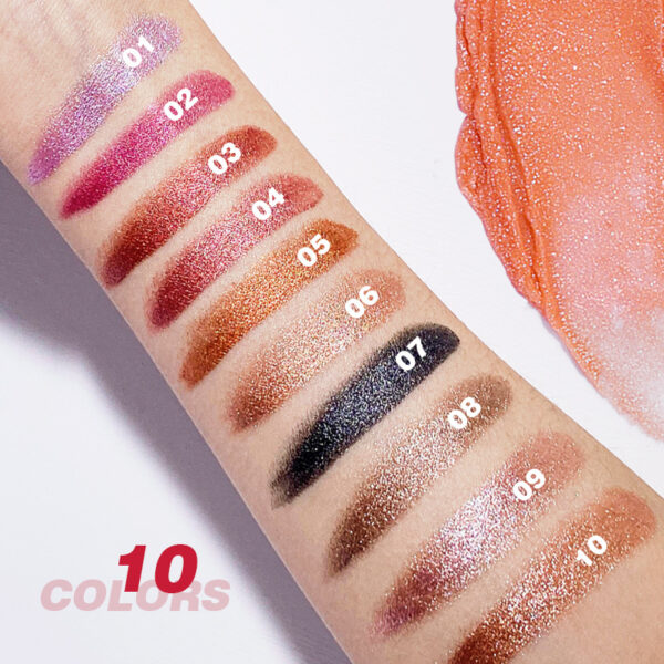 Metal Pearlescent Lipstick Lip Lacquer - Image 6