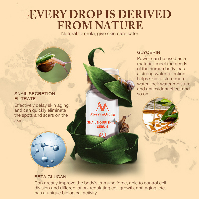 High Quality Snail  Hyaluronic Acid Liquid Whitening Spot Serum - Image 2