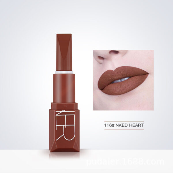 Pumpkin Color Matte Lipstick Matte Lip Glaze Longlasting Lip Gloss - Image 5