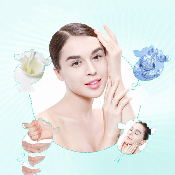 Goat Milk Facial Mask Skin Care Moisturizing Skin Moisturizing Hyaluronic Acid - Image 4
