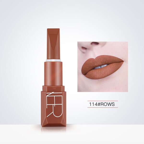 Pumpkin Color Matte Lipstick Matte Lip Glaze Longlasting Lip Gloss - Image 4
