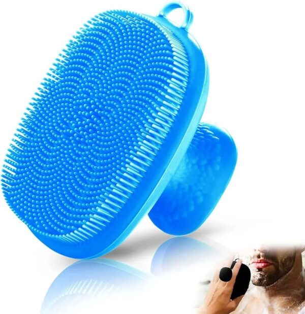 Handheld Face Decontamination Brush Silicone Face Cleansing Brush - Image 7