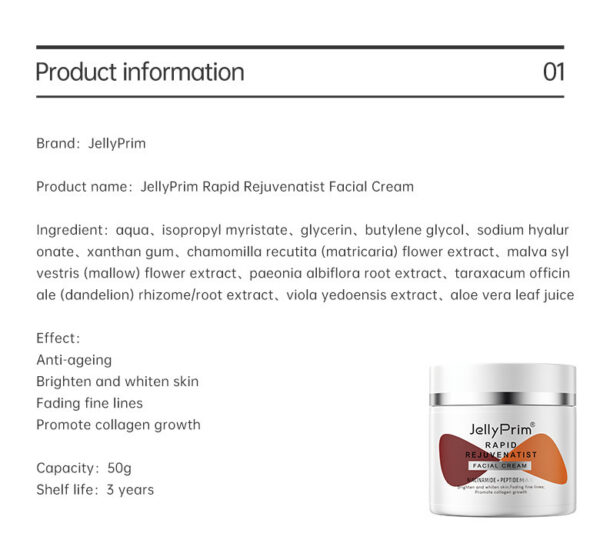 Brightening Skin Color Nourishing Moisturizing Skin Anti-aging Repair Cream - Image 9