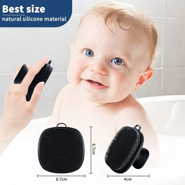 Handheld Face Decontamination Brush Silicone Face Cleansing Brush - Image 5