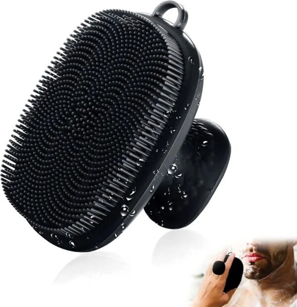 Handheld Face Decontamination Brush Silicone Face Cleansing Brush - Image 9