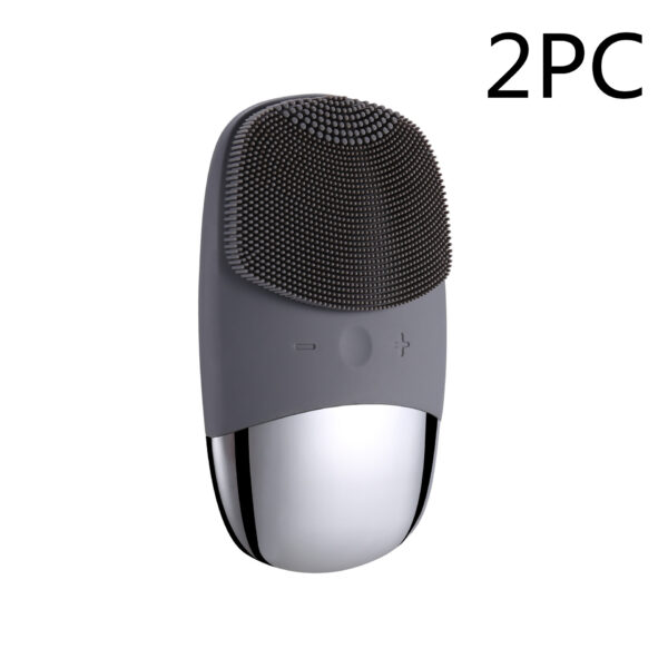 Mini Silicone Electric Face Cleansing Brush Electric Facial Cleanser Facial Cleansing Brush Skin Massager Skin Care Tools - Image 10