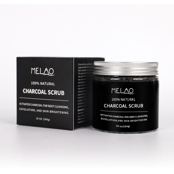 Pure White Body Bamboo Charcoal Facial Scrub - Image 3