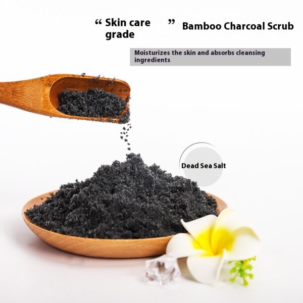 Pure White Body Bamboo Charcoal Facial Scrub - Image 4