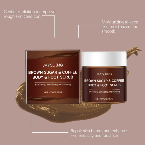 Coffee Body Scrub Cream Clean, Moisturizing And Smooth Skin - Image 3