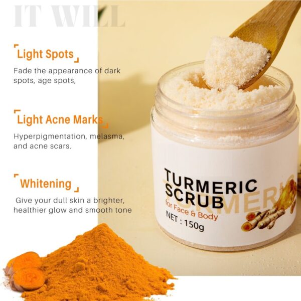 Turmeric Scrub Softens Horny Body Care - Image 4