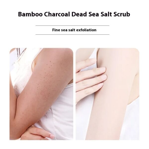 Pure White Body Bamboo Charcoal Facial Scrub - Image 2
